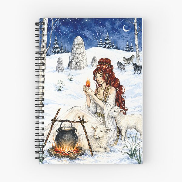 Item preview, Imbolc – Brigid and the Cauldron of Inspiration designed and sold by Neely Stewart.