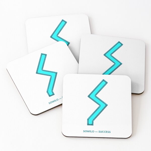 Item preview, Norse Sowilo Rune Success Symbol Neon Glow designed and sold by CalmFrameArt.