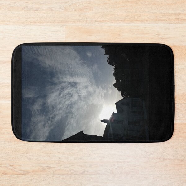 Item preview, The Rooftop Pareidolia - Urban Illusion designed and sold by energyoflove333.