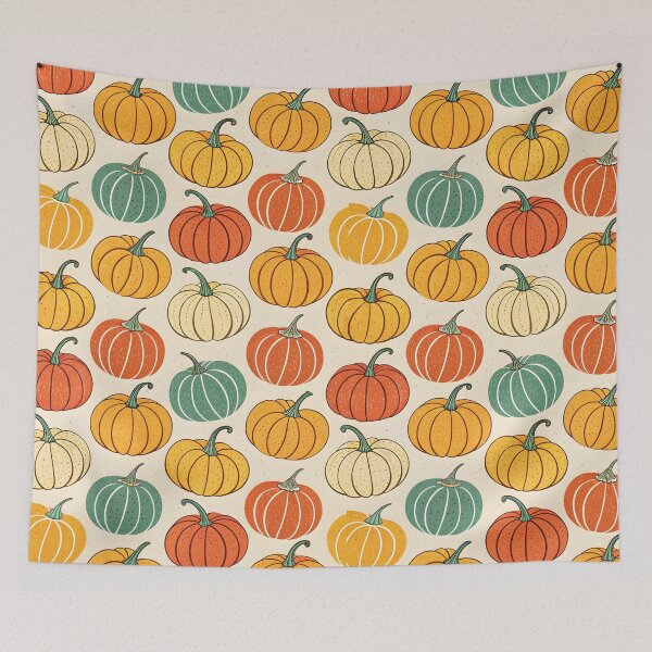 Item preview, Pumpkin Pattern designed and sold by trendspatterns.