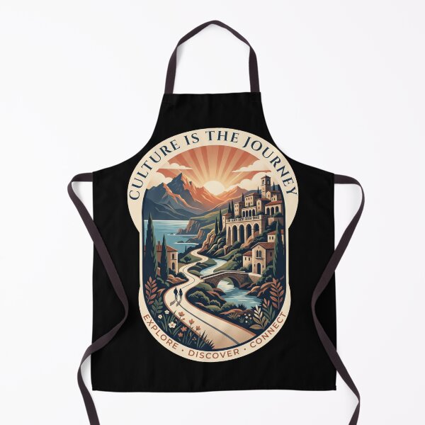 Item preview, Culture Is The Journey – Vintage Travel Explorer Adventure Badge designed and sold by ArtsyExplorer.