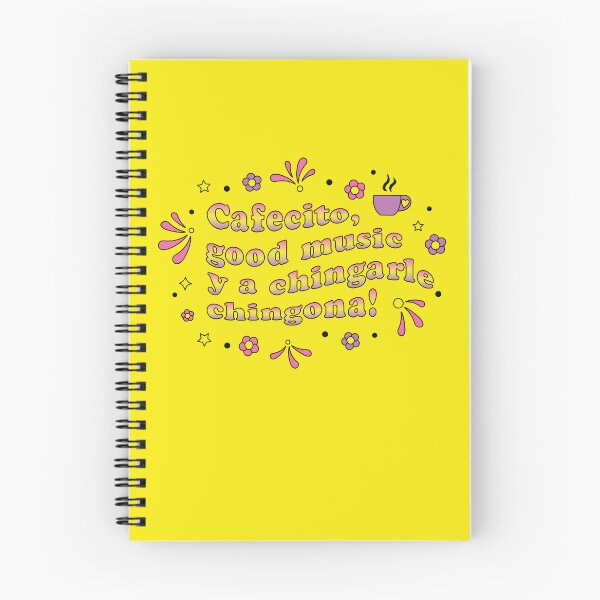 Item preview, Cafecito Good Music Chingona Quote designed and sold by Viridiana Osio.