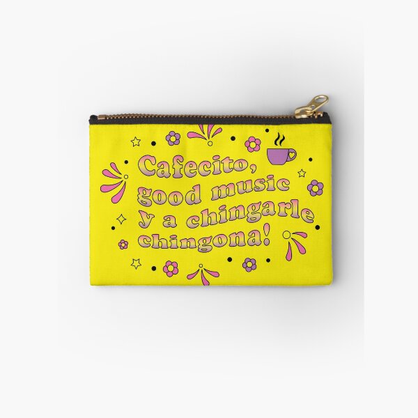 Item preview, Cafecito Good Music Chingona Quote designed and sold by Viridiana Osio.