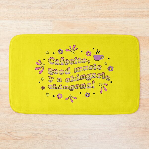 Item preview, Cafecito Good Music Chingona Quote designed and sold by Viridiana Osio.