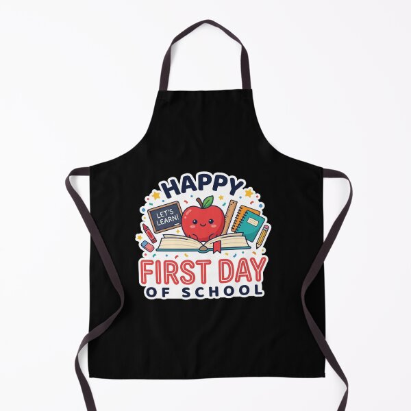 Item preview, Happy First Day Of School Cute Kawaii designed and sold by SiarheiYur.