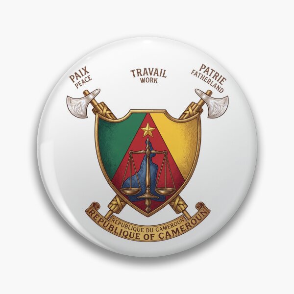 Item preview, Coat of arms Cameroon designed and sold by tony4urban.