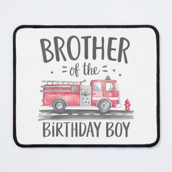 Item preview, Brother Of The Birthday Boy Fire Truck Firefighter Bro Bdaypng designed and sold by hilbornfrankl.