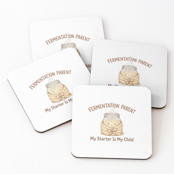 Item preview, Fermentation Parent My Sourdough Starter Is My Child Cute Bread Baking Art designed and sold by Clear Vibe.