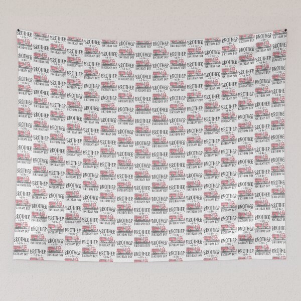Item preview, Brother Of The Birthday Boy Fire Truck Firefighter Bro Bdaypng designed and sold by hilbornfrankl.