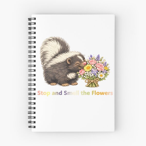Item preview, Stop and Smell the Flowers Skunk designed and sold by Buli89.