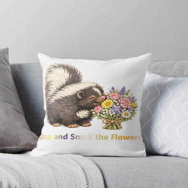 Item preview, Stop and Smell the Flowers Skunk designed and sold by Buli89.