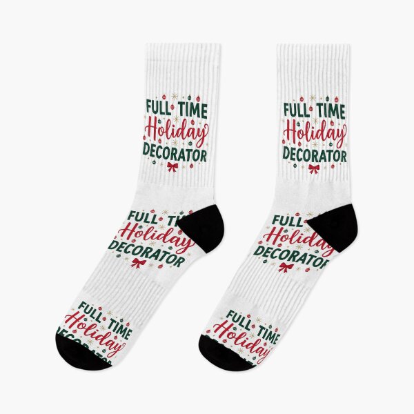 Item preview, Full Time Holiday Decorator Christmas Shirt for Christmas Lovers designed and sold by Raw Tigers.