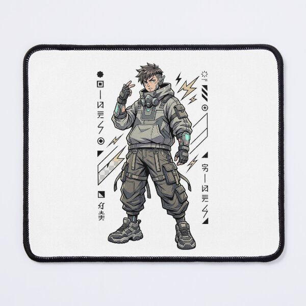 Item preview, Cyber Techwear Anime Warrior Futuristic Street Style designed and sold by cannsuh.