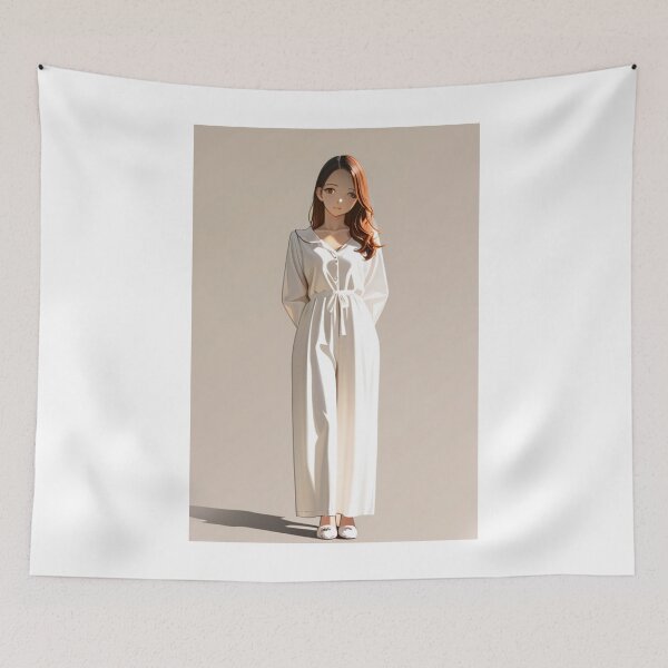 Item preview, Digital Art - Stylized Female Silhouette, Contemporary Graphic Illustration designed and sold by AnimeShin.