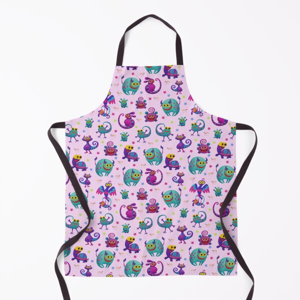 Item preview, Weird Little Creatures - Colorful Happy Monster Pattern designed and sold by PatykArt.