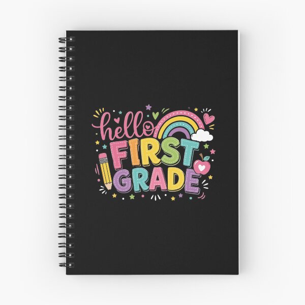 Item preview, Hello First Grade Rainbow Colorful Back To School designed and sold by SiarheiYur.