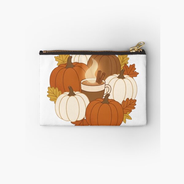 Item preview, Cozy Pumpkin Spice Latte Autumn Leaves Design designed and sold by NeonNerd Studio.