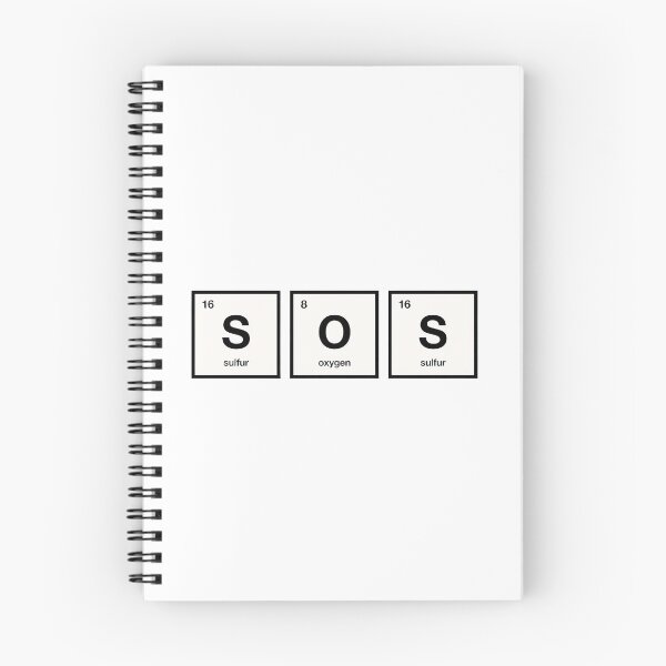 Item preview, SOS Chemistry Periodic Table Science Humor designed and sold by J-Style-Design.