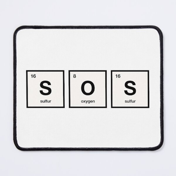 Item preview, SOS Chemistry Periodic Table Science Humor designed and sold by J-Style-Design.