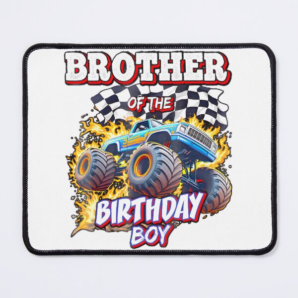 Item preview, Brother Of The Birthday Boy Monster Truck Birthdaypng designed and sold by hilbornfrankl.