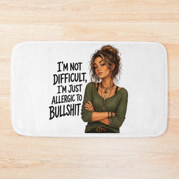 Item preview, Allergic to Bullshit designed and sold by AbstractAnom.