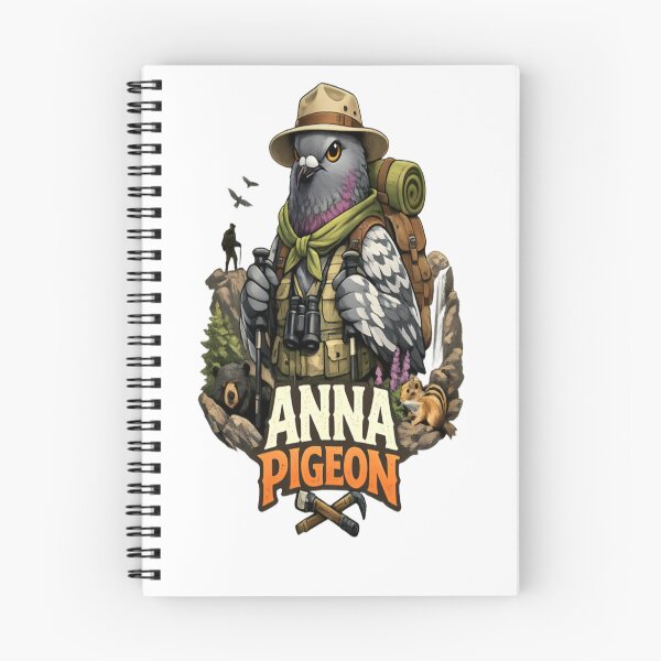 Artikelvorschau, Anna Pigeon entworfen und verkauft von CatLovers Studio.