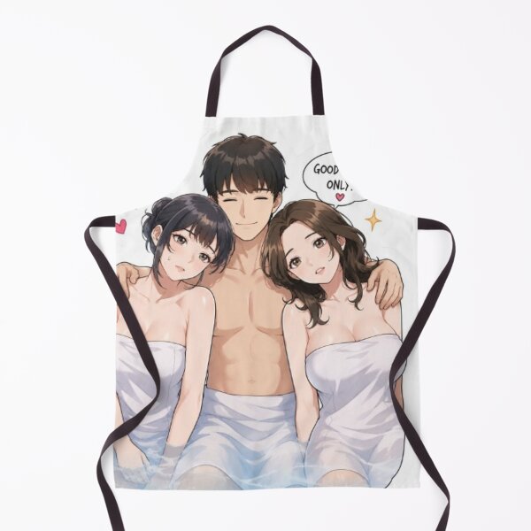 Item preview, Cute Anime Spa Friends Sticker – Relaxing Hot Spring Vibes designed and sold by MeowLoka ⭐⭐⭐⭐.