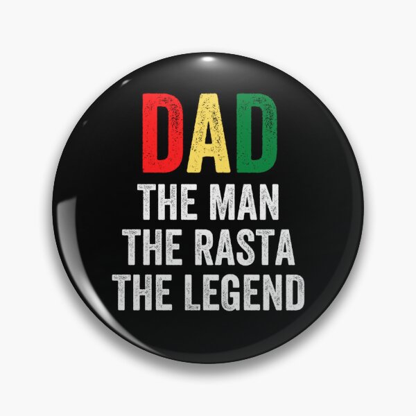 Item preview, Dad The Man The Rasta The Legend designed and sold by RastaColors.
