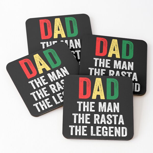Item preview, Dad The Man The Rasta The Legend designed and sold by RastaColors.