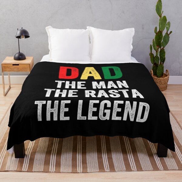 Item preview, Dad The Man The Rasta The Legend designed and sold by RastaColors.