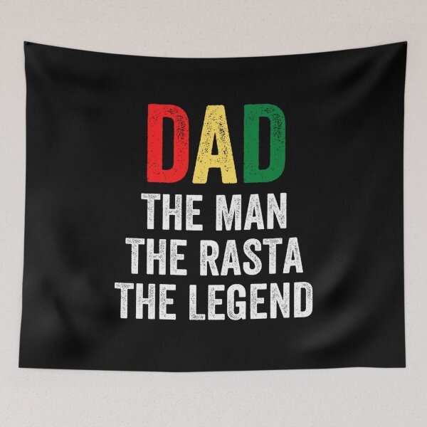 Item preview, Dad The Man The Rasta The Legend designed and sold by RastaColors.
