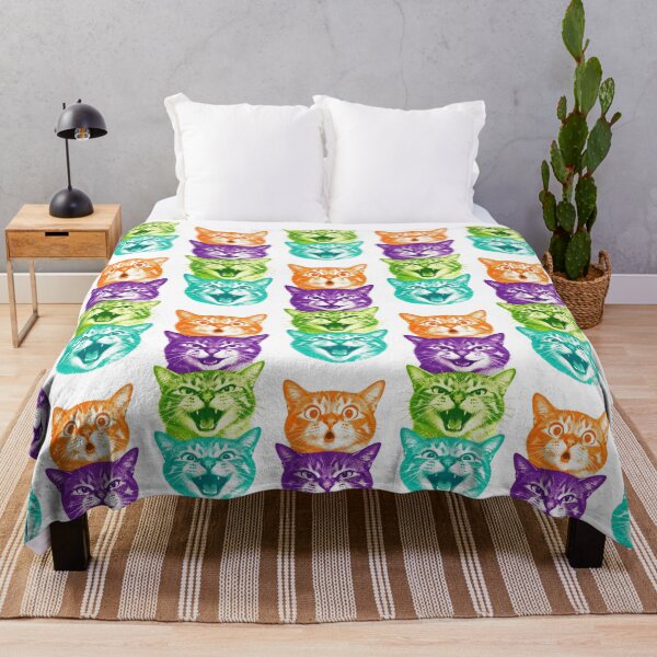 Item preview, Pop Art Cat Faces designed and sold by Mell0naire.