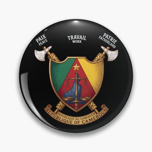 Item preview, Coat of arms Cameroon designed and sold by tony4urban.