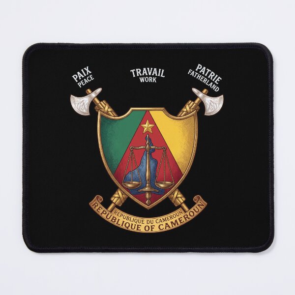 Item preview, Coat of arms Cameroon designed and sold by tony4urban.