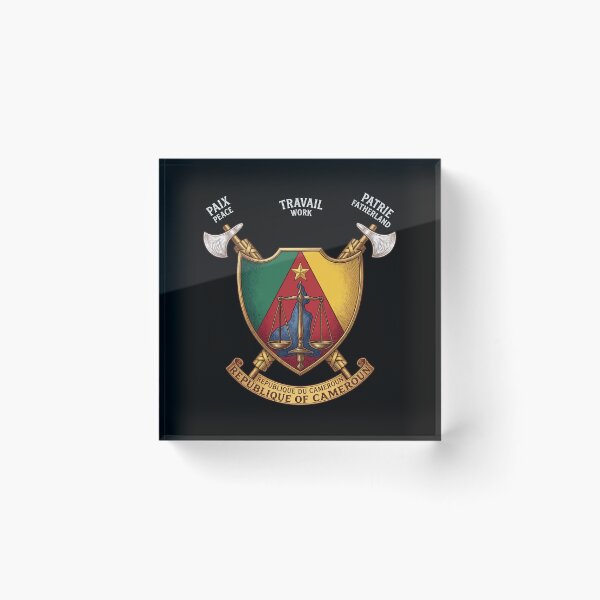 Item preview, Coat of arms Cameroon designed and sold by tony4urban.