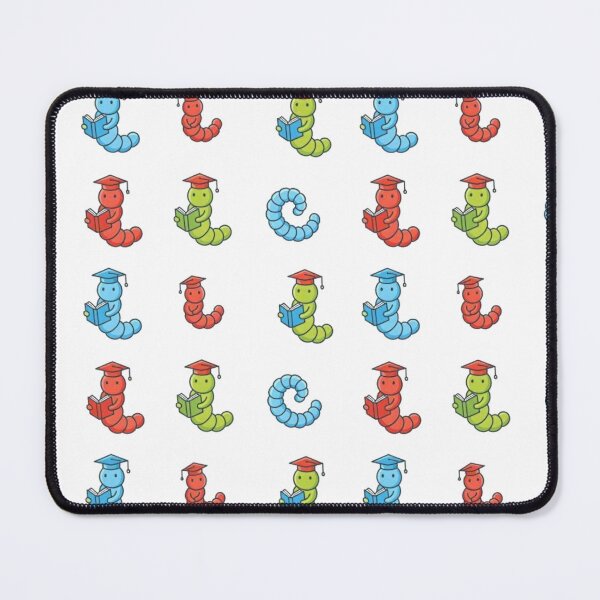 Item preview, Bookworm Graduation Pattern - Reading Worms designed and sold by Dabis26.