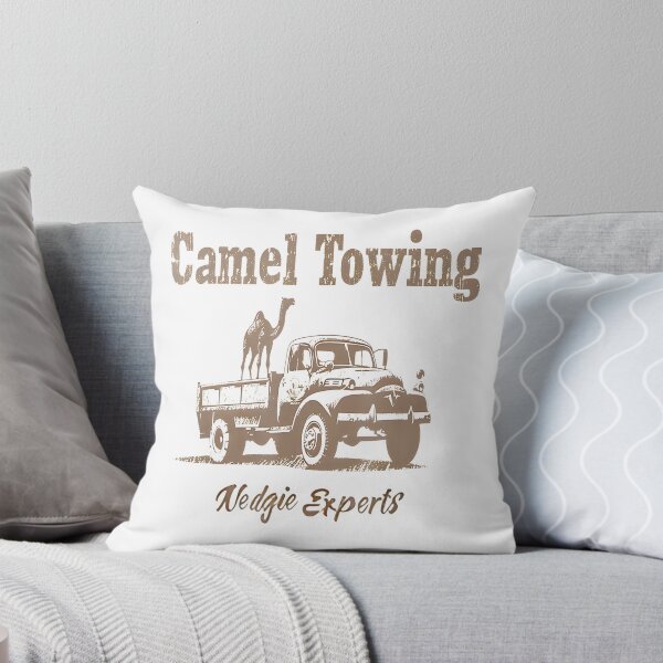 Item preview, Camiseta pequeña blanca PNG con arte de insinuaciones de Camel Towing Experts con grúa divertida y expertos en calzoncillos. designed and sold by hilbornfrankl.