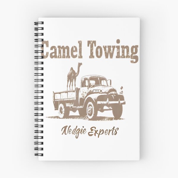 Item preview, Camel Towing Wedgie Experts Funny Tow Truck Innuendo Art Tshirt Small Whitepng designed and sold by hilbornfrankl.
