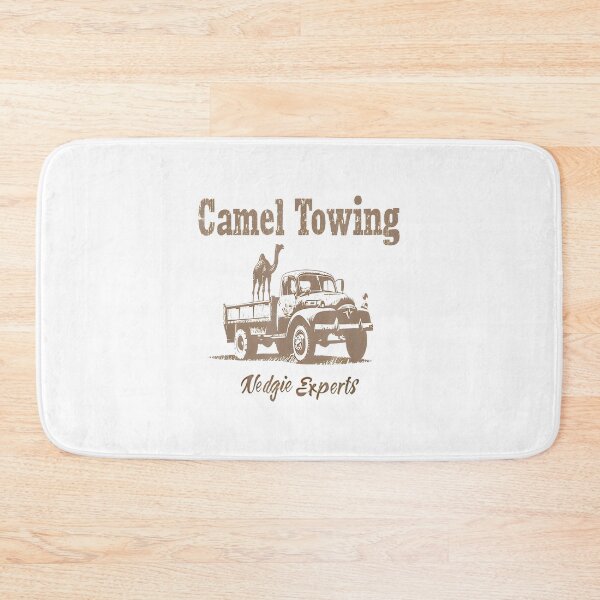 Item preview, Camel Towing Wedgie Experts Funny Tow Truck Innuendo Art Tshirt Small Whitepng designed and sold by hilbornfrankl.