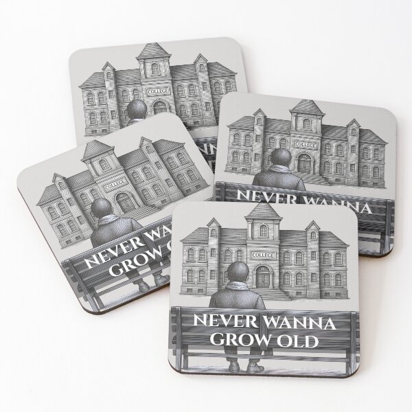 Item preview, Never Wanna Grow Old designed and sold by AppealingVibes.