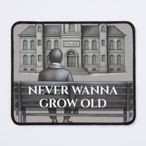 Item preview, Never Wanna Grow Old designed and sold by AppealingVibes.