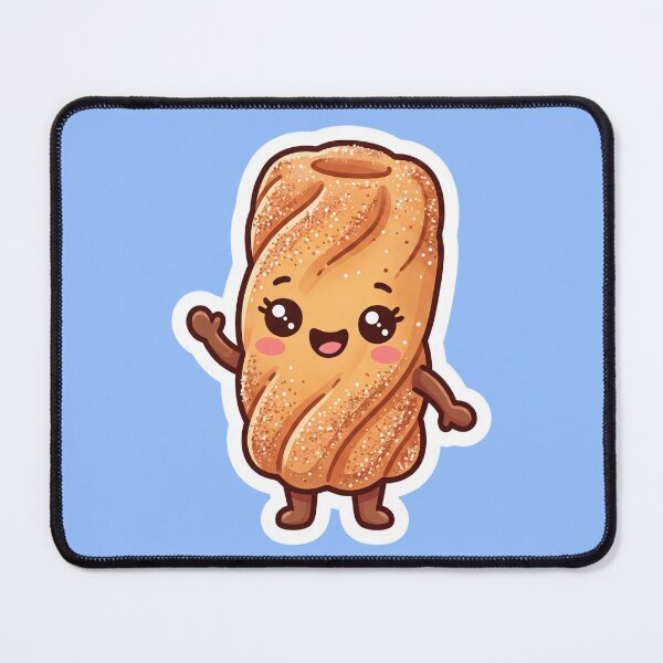 Item preview, Churro cartoon Kawaii style designed and sold by Rodandoando.