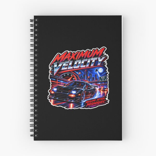 Item preview, Maximum Velocity | Retro Night Racing Sports Car Action Art designed and sold by DmaarGroup.
