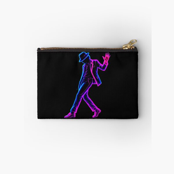 Item preview, Neon Dance Icon in Electric Blue and Magenta designed and sold by ExploreAura Studio.