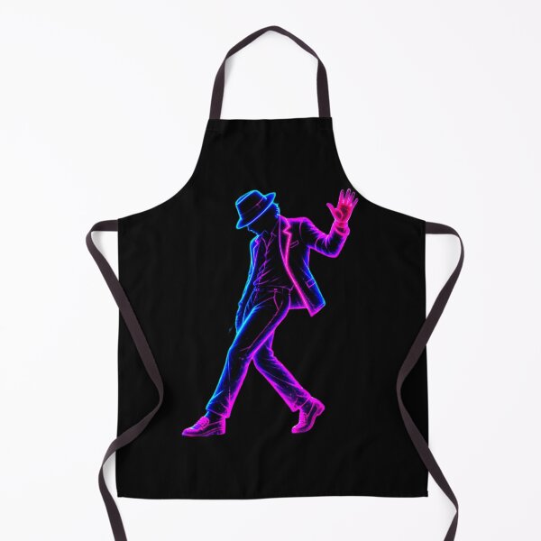 Item preview, Neon Dance Icon in Electric Blue and Magenta designed and sold by ExploreAura Studio.