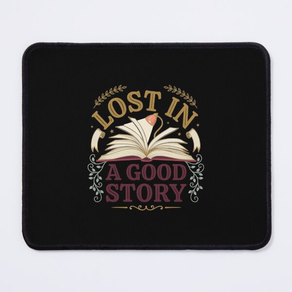 Item preview, Lost in a Good Story T Shirt, Book Lover Shirt, Vintage Reading Tee, Literary Gift designed and sold by Daily Mood Tees.