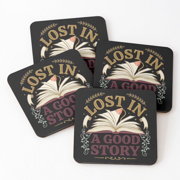 Item preview, Lost in a Good Story T Shirt, Book Lover Shirt, Vintage Reading Tee, Literary Gift designed and sold by Daily Mood Tees.