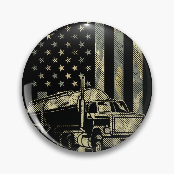 Item preview, Camo American Flag Truck Patriotic Us Trucking Trucker Giftpng designed and sold by hilbornfrankl.