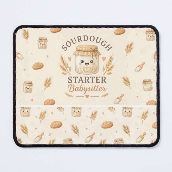 Item preview, Sourdough Starter Babysitter Vintage Badge Tee--#SourdoughStarter # designed and sold by mo-carnival.