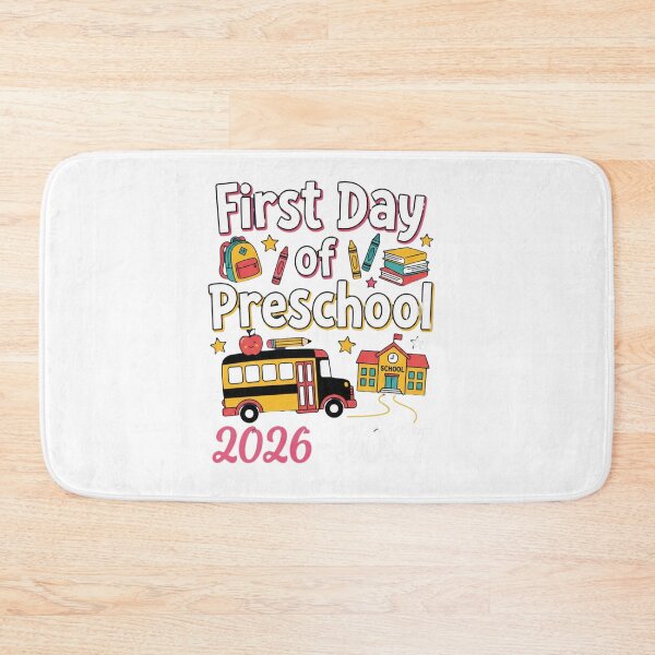 Item preview, First Day of Preschool 2026 2027 School Bus designed and sold by SiarheiYur.